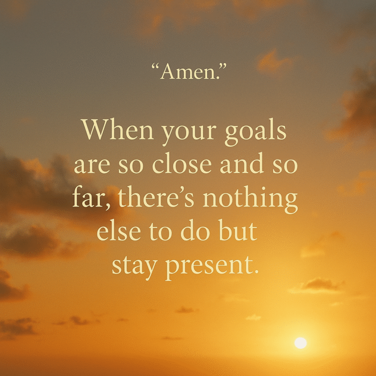 FOMO, Faith, and Finding My Way Back to Now